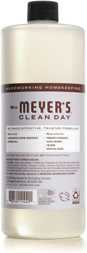 Mrs. Meyer's Clean Day Multi-Surface Cleaner Concentrate, Use to Clean Floors, Tile, Counters,Lavender Scent, 32 oz- Pack of 2: Health & Personal Care