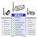 WRENCHIT Universal Socket Tool Redesigned with Stronger Hexagon Pins Endeavor Tool That Instantly Adjusts To All Shapes And Sizes Of Bolts, Screws, Hooks And Nuts, Great for Gifts! (9-21mm)