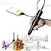 3D Pen For Kids ,Newest 3D Printing Pen Compatible ABS PLA Filament, KT-PRASE Portable 3D Printer Drawing Pen LCD Screen Supports Mobile Power (Black)