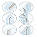 45mmX5m Window Door Silicone Rubber Sealing Sticker Seal Strip 3M Adhesive/black