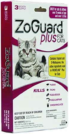 ZoGuard Plus Drops for Cats (Pack of 3)