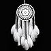 Handmade Medium Large Dream Catchers Decor for Room White Feather Lace Wall Hanging Ornament Decoration