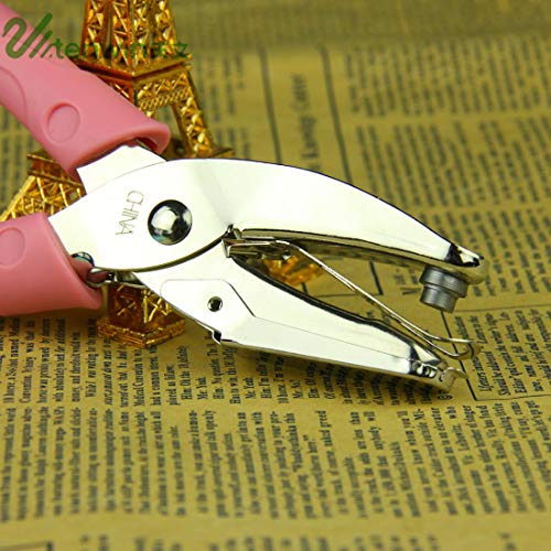 Tenwin DIY Handheld Paper Printing Card Cutter Hole Punch Kids Handmade Craft Office Home School Binding Supplies