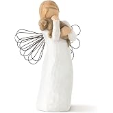 Willow Tree Angel of Friendship, Sculpted Hand-Painted Figure | An embrace of friendship