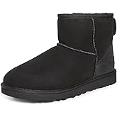 UGG Men's Classic Mini Boot, Black, 10