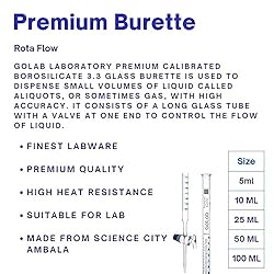 GoLab Laboratory Premium Calibrated borosilicate