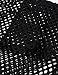 COOFANDY Men's Ruffle Shawl Collar Sleeveless Long Cardigan Vest (Large, Black(Long Sleeve net))