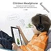 Vbestlife-Foldable-Wired-Over-Ear-HeadphonesStereo-Children-Music-Headphone-with-MicrophoneSupporting-for-Skype-CallsFor-TV-Cell-phone-Laptop-PCBlack Vbestlife Foldable Wired Over-Ear Headphones,Stereo Children Music Headphone with Microphone,Supporting for Skype Calls…