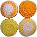 4 Handmade SCRUBBIES, Dish Pot Pan SCRUBBERS, Nylon Netting. Set of 4 in Sunshine Colors. Great Gifts.