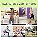 YTE Resistance Bands Set, Workout Bands for Home GYM Fitness, Stretching, Strength Training, Set of 5 Exercise Bands