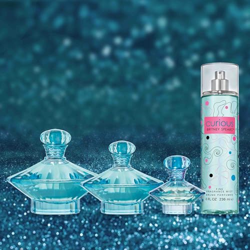 Britney Spears Curious, Eau De Parfum EDP Spray for Women, 1.7 Fl Oz