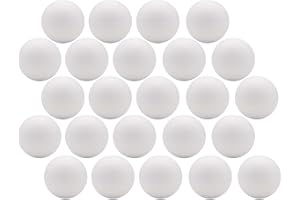 Craft Foam Balls 3 Inches, 24 Pack Smooth Styrofoam Polystyrenets Foam Ball for School Projects DIY Arts and Craft Christmas 