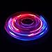 Wooce Crystal Clear LED Light Fidget Spinner -High Speed Hand Spinner Tri-Spinner for Kids Adults EDC ADHD Focus Anxiety Relief Toys