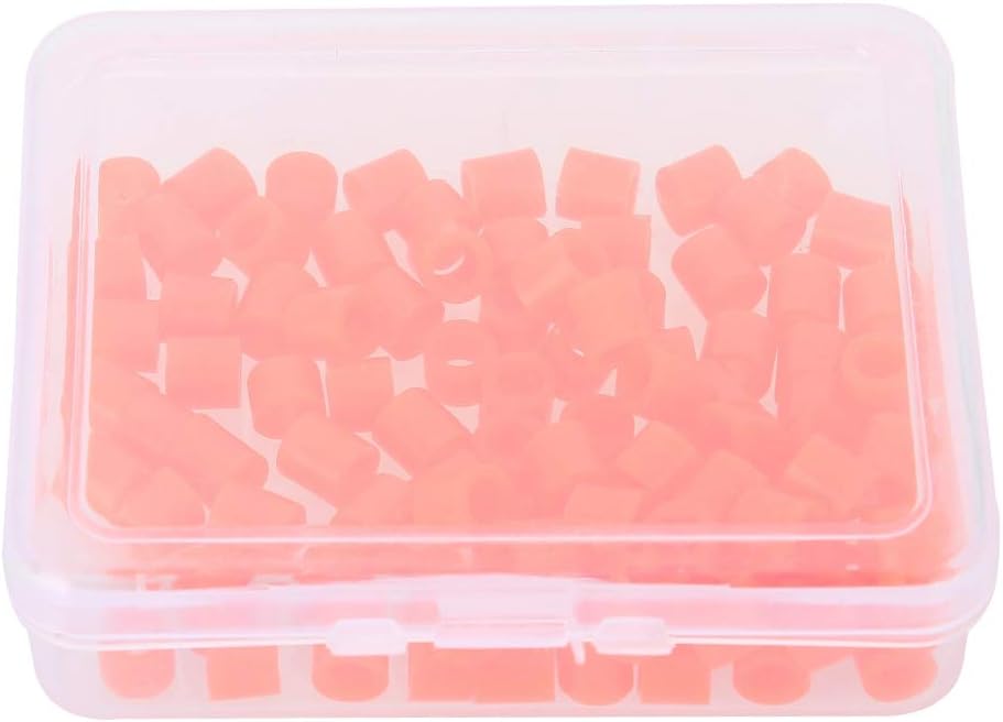 Nitrip 10 Colors 100Pcs/Box Orthodontic Code Rings Universal Dental Instrument Autoclavabl (Orange)