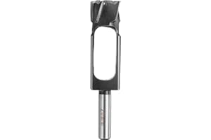 HARFINGTON Wood Tenon Dowel Plug Cutter 20mm Metric Tenon Dowel Cutting Tools Drill Bit High Speed Steel Wood Plug Dowel Cutter with Round Shank for Woodworking Furniture Making