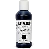Chef Rubber Eclipse Black Colored Cocoa Butter