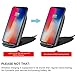 iPhone X Wireless Charger, HOCO Fast Qi Wireless Charging Pad For Samsung Galaxy Note 8, S8 / S8 Plus, S7 / S7 Edge, iPhone X, iPhone 8 / 8 Plus [No AC Adapter]