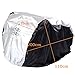 Aiskaer Waterproof Outdoor Tear Resistant Windproof Bicycle Cover for 2 Bikes, Bike Cover with Windproof Buckle Strap,dustproof and Sunscreen