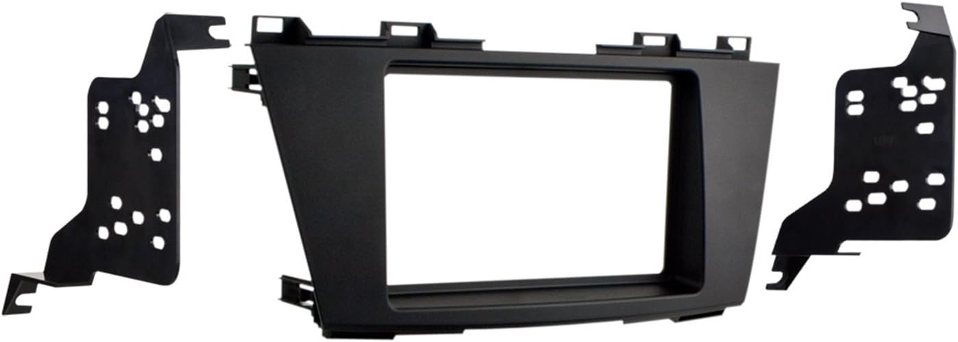 Metra 95-7521B Double DIN Installation Kit for 2012-Up Mazda 5 (Matte Black)