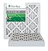 Filterbuy 14x18x1 Air Filter MERV 8 Dust Defense (4-Pack), Pleated HVAC AC Furnace Air Filters Replacement (Actual Size: 13.50 x 17.50 x 0.75 Inches)