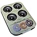 Evelots 5456 Mini Donut Pan Non Stick 6 Cavity Dishwasher Safe, 10.5x7.5x0.65 Inch, S/2