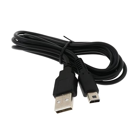FLAMEER Multifunktion USB Ladekabel und Datenkabel für Nintendo Wii U Gamepad Kontroller