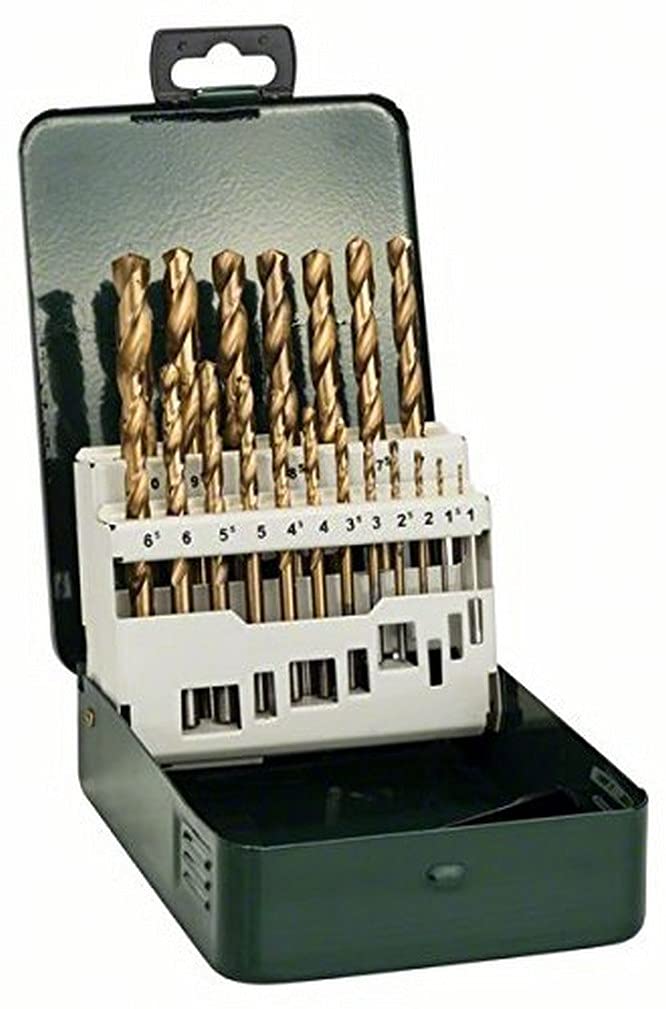 Bosch 2609255114 Metal Drill Bit Set (19-Piece)