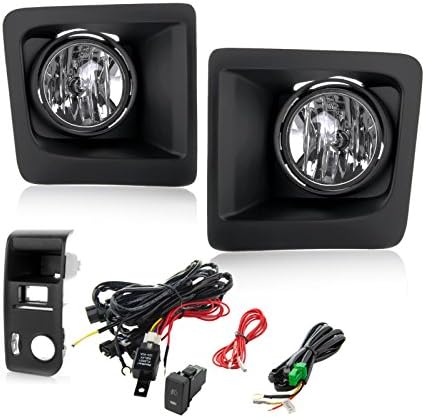 MBA PREMIER 2014 2015 2016 GMC Sierra 1500 Clear Fog Light Kit Clear Driving Lamp Kit replacement 15839896 5839896 FO2590111 FO2590111