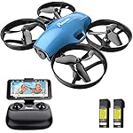 Potensic Drone Caméra A30W Avion télécommande Drone avec WiFi caméra Fonction de Suspension Altitude caméra, adapté aux…