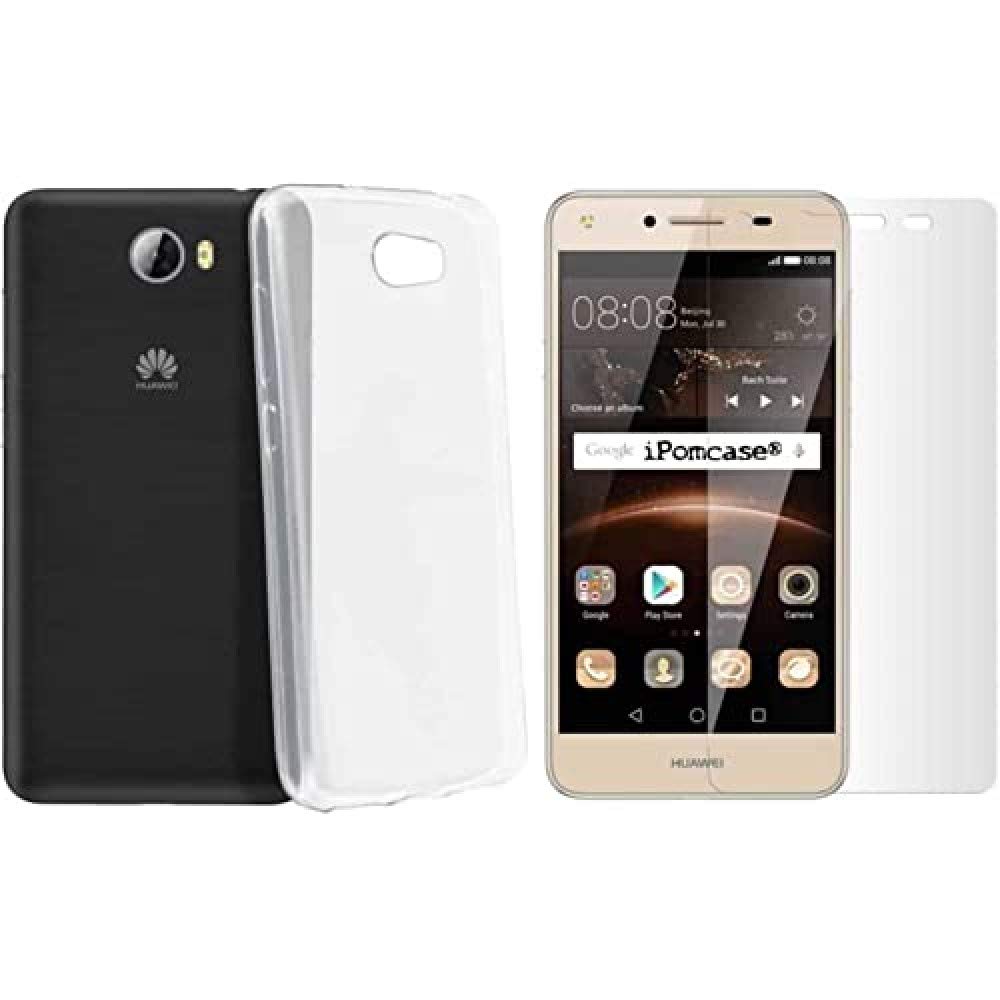 iPOMCASE Coque avec Film Protection Écran pour Huawei Y5 2/Y5 II