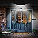 InnoGear Solar Lights Outdoor with Wide Lighting Area Wireless Motion Sensor Security Night Light Wall Sconce Lamp Waterproof for Back Yard Driveway Garage Patio and Garden (Pack of 2)