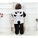Eden Babe Romper for baby girl boy Winter Flannel Panda Onesie Outfits Suit Unisex-baby (70cm(for ages 3-6months))