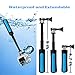 SHSHIHONG Mini Telescopic Handheld Pole Selfie Stick Tripod Handheld Monopod for Gopro Shorty GeekPro/GoPro HD Hero 7 6 5 4 3+ 3 2 1, AKASO, SJCAM SJ4000 SJ5000 and Most Action Camera(Blue)