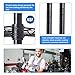 BestOffice 6 Tier Adjustable Wire Metal Shelving Rack, 82x48x18-Inch, Black (2)