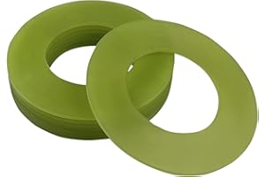 GYUPTRK 8 x 35mm Bucket Pin Shim Kit for Excavator and Skid Steer 2mm Thickness Fit for Cat Bobcat Kubota Komatsu Takeuchi