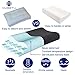 Dr. Pillow Gel Infused Memory Foam Pillow Height Adjustable Cervical Pillow Supportive Contour Bed Pillow Neck Support for Back and Side Sleepers