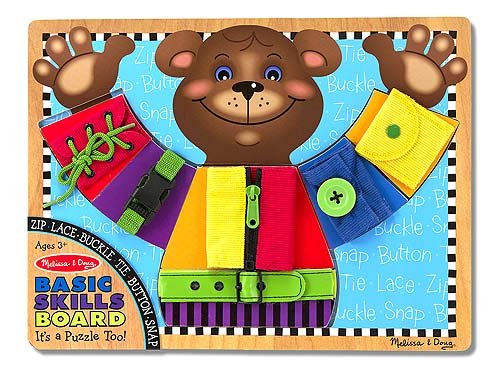 Melissa & Doug Toys - Basic Skills Board