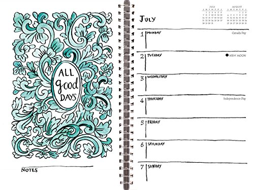 Think Happy Thoughts 2019 18-Month Weekly Planner