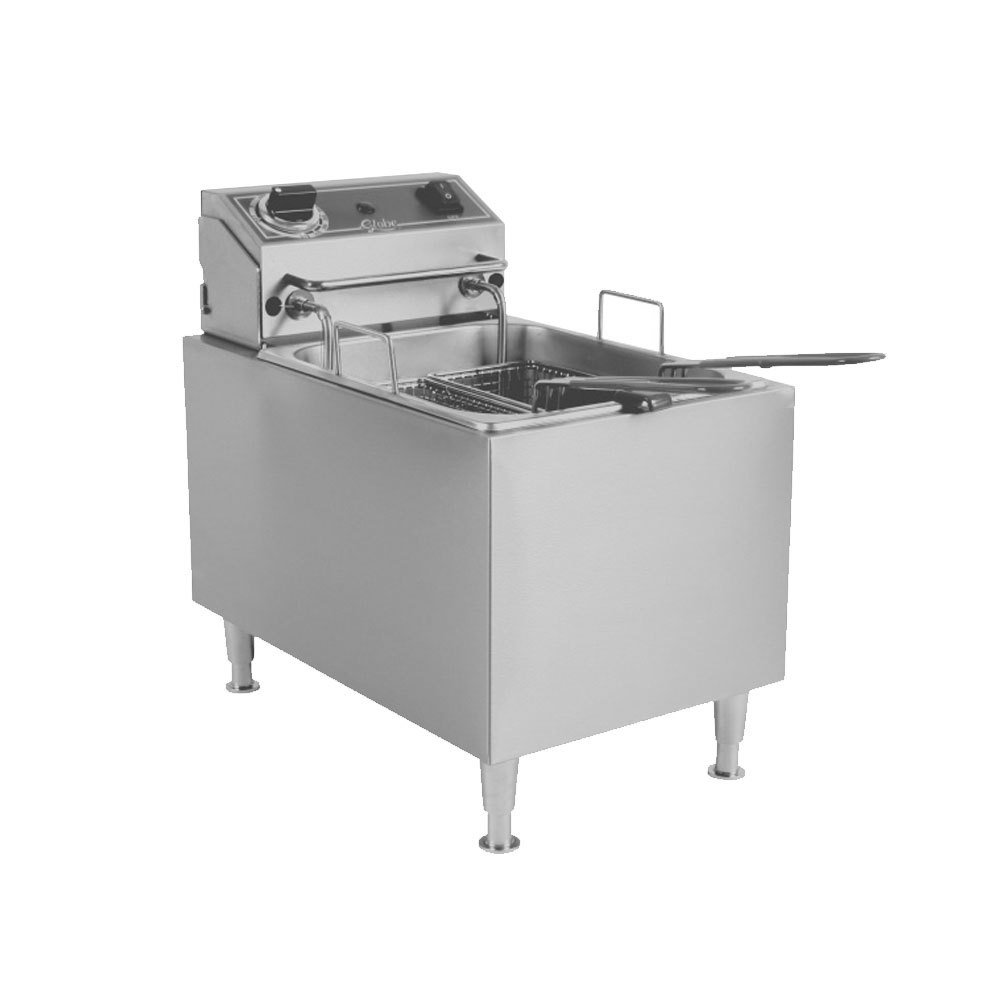 Globe PF16E 16 lb. Electric Countertop Fryer