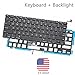 BESTeck Backlight A1278 Keyboard Replacement with Backlit for MacBook Pro 13