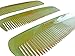 Unique Gift - Olina No Static 100% Handmade Premium Quality Natural Horn Comb Pocket Comb (Narrow-tooth, Sheep-strip, 4.7'')