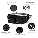 WATERFLY Fanny Pack Waist Bag: Travel Hip Pouch Bum Bag Plus Size Crossbody Fannie Pack Adjustable Belt Waistpack Phanny Fannypack for Man Woman Hiking Walking Jogging
