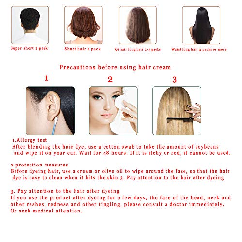 Maxbeauty Qinen White Hair Into Black 10pcs Buy Online In