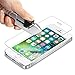 3 Pack-iPhone 5S / 5 / 5C / SE Glass Screen Protector, CNXUS Tempered Glass Screen Protector for iPhone 5S, Anti Fingerprint, 3D Touch Compatible, Oil Stain Scratch Coating, Ultra Clear Film