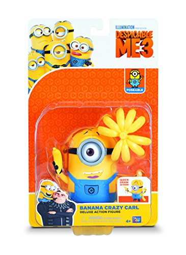 Despicable Me Deluxe Action Figure Banana Crazy Carl Toy Figure