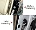 JessicaAlba® 4pcs Car Door Lock Decoration Cover Door Lock Protective Cover for Toyota Yaris,Highlander,Prado,Prius,Corolla, Camry 06-11,Rav4 07-12,Reiz,Vois 09-13 (FT01)