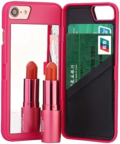 iPhone 6 Plus & iPhone 6S Plus Mirror Case, WOOZU Hidden iphone6 case Back Mirror Wallet Case with Stand Feature and Card Holder for Apple iPhone 6PLUS (5.5") / iPhone 6sPLUS (5.5")