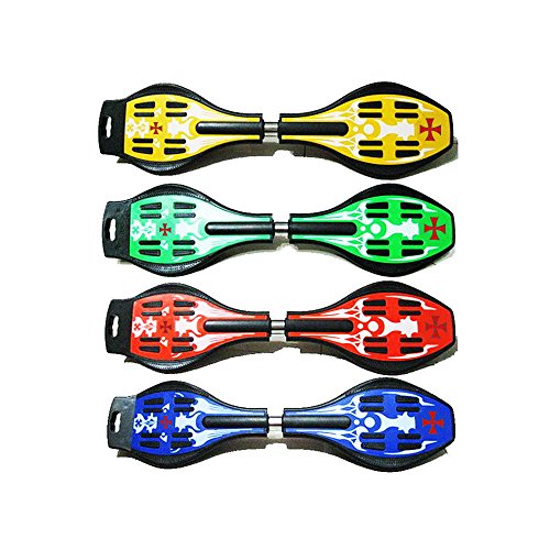 Toy Cubby Cruiser Kids Caster Ripstik Boards (Yellow)