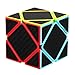 Zcube Skewb Speed Cube Puzzle with Carbon Fiber Sticker,Cube Shapes Puzzle Toy