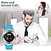 SEPVER Smart Watch SN05 Round Bluetooth Smartwatch with SIM Card Slot Compatible with Samsung LG Sony HTC HUAWEI Google Xiaomi Android Smart Phones for Women Men Kids Boys Girls (Blue)